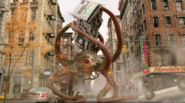 Gargantos hurling bus Multiverse of Madness