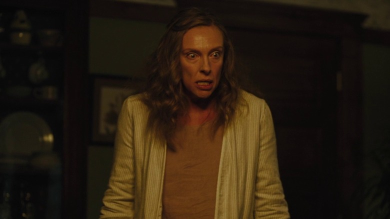 Toni Collette angry in Hereditary