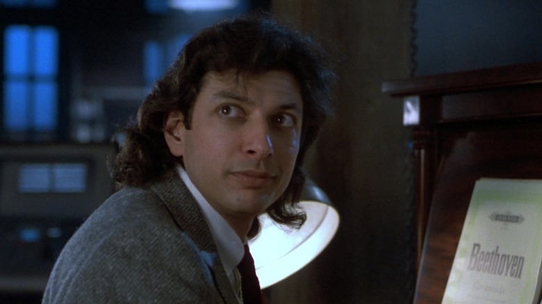 Jeff Goldblum smiles