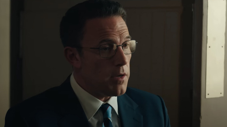 Ben Affleck as Christian Wolff wearing glasses in The Accountant 2