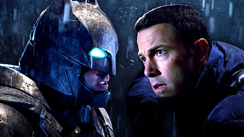 Ben Affleck as Batman in Batman v Superman and Ben Affleck as Christian Wolff in The Accountant