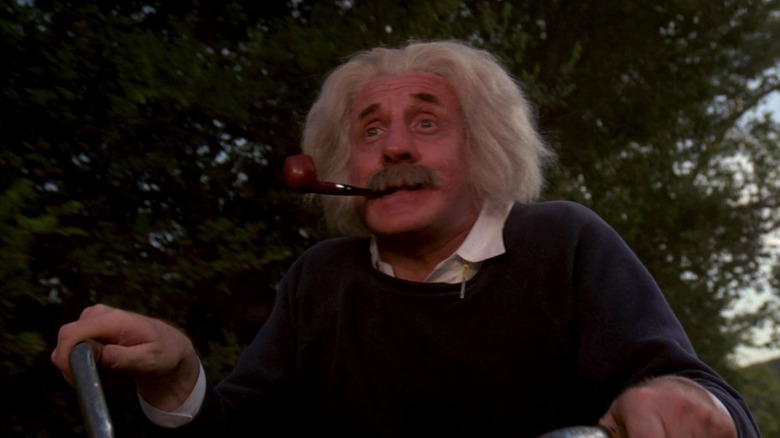 Albert Einstein when he appeared in the film Zappy!