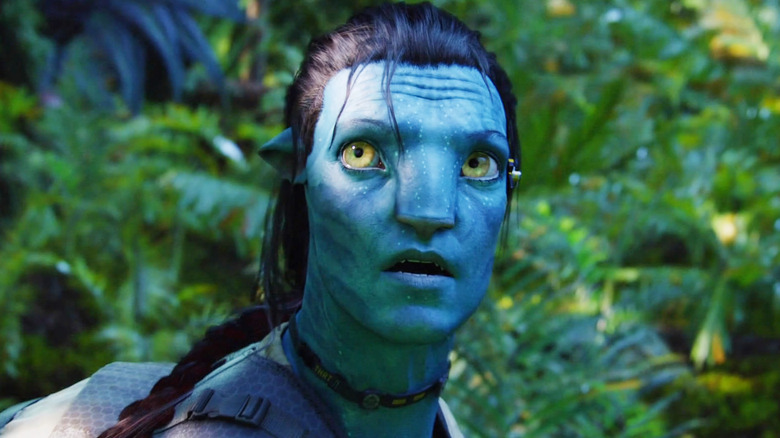 Sam Worthington as Jake in Avatar