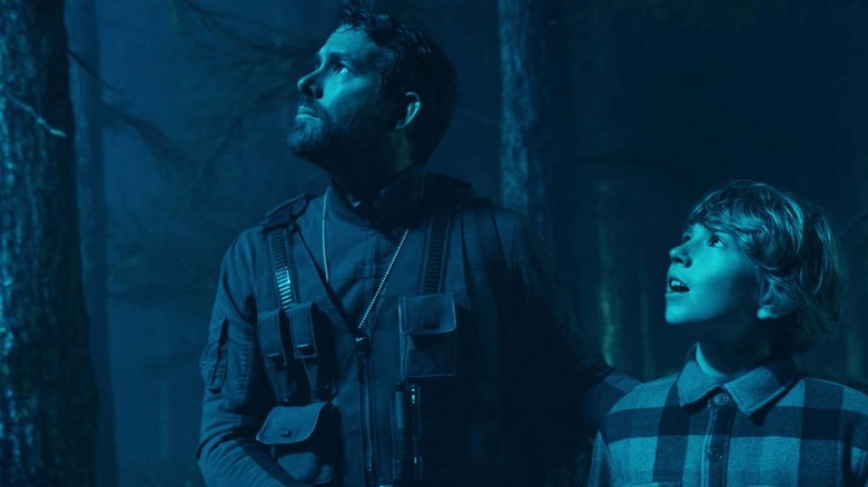Ryan Reynolds and Walker Scobell in The Adam Project