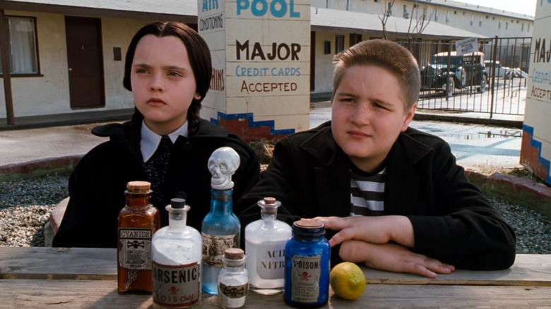 Wednesday and Pugsley Addams