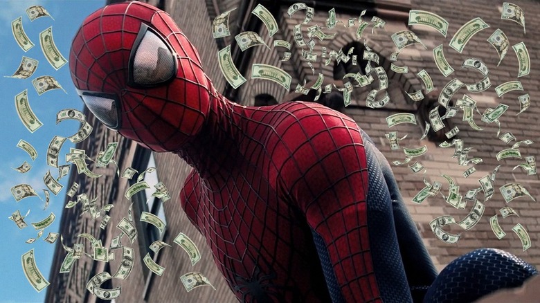 The Amazing Spider-Man 2 suit money 