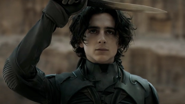 Dune Timothée Chalamet Trailer Screenshot