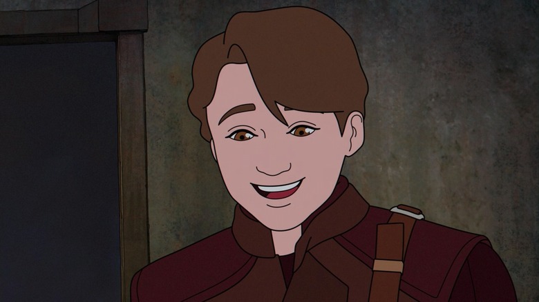 Young Peter Quill in The Guardians of the Galaxy Holiday Special