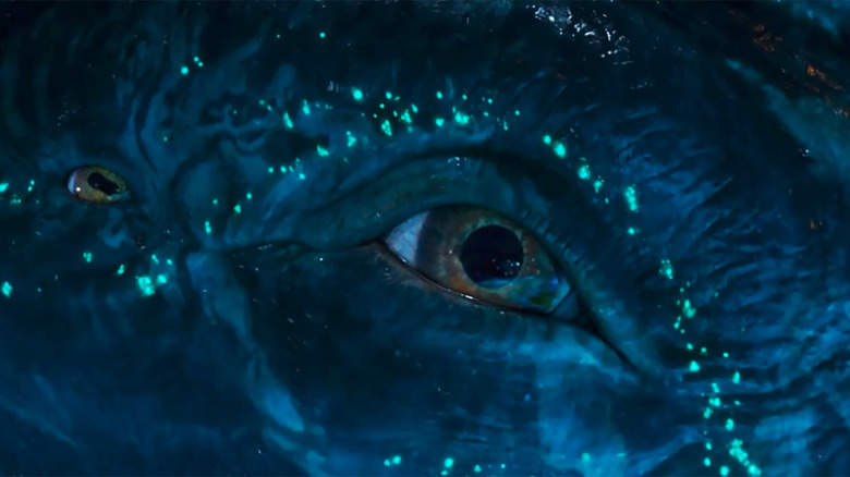 The eye of Payakan the tulkun in Avatar: Fire and Ash