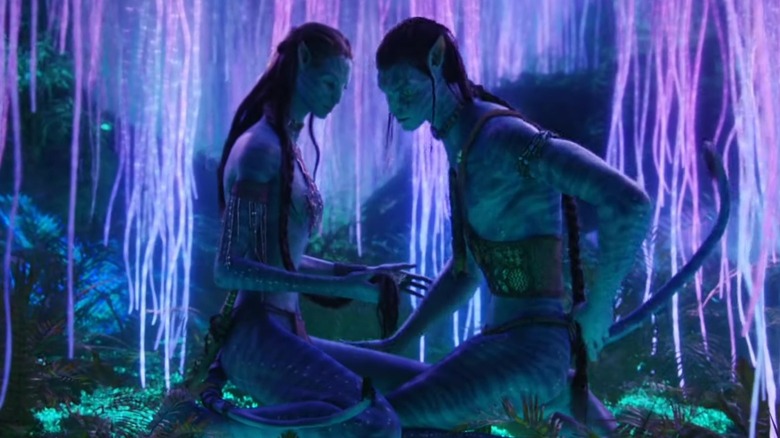 Jake and Neytiri mating ritual