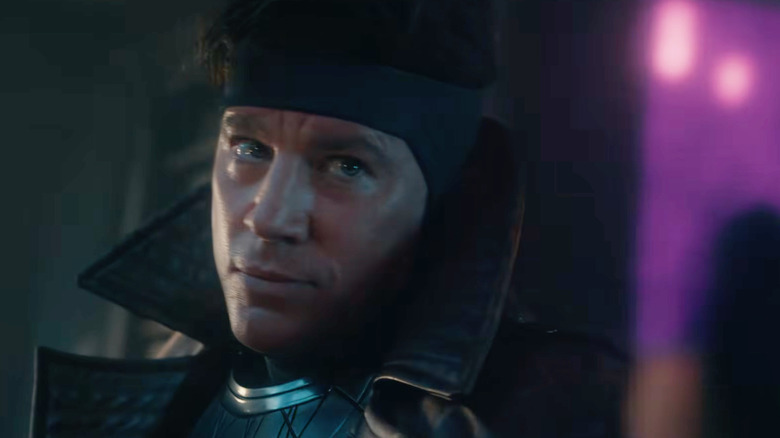 Channing Tatum as Gambit holding out an energy-infused card in Avengers: Doomsday
