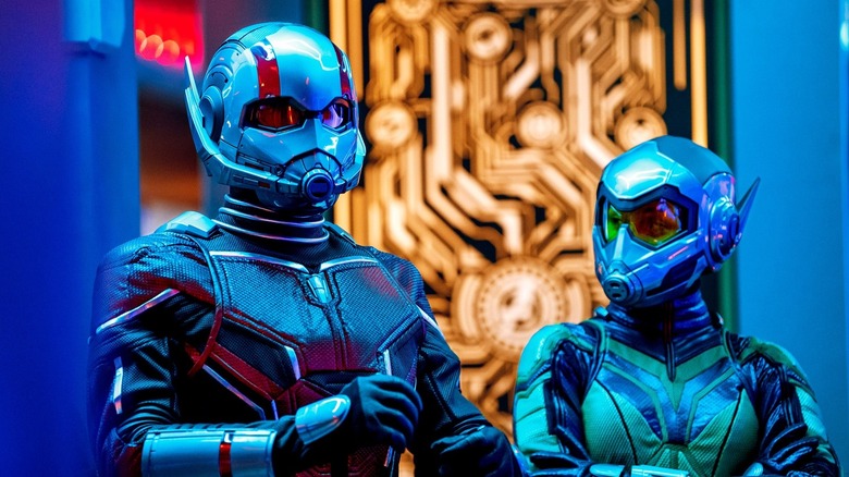 Ant-Man and the Wasp entertain passengers of the Disney Wish in Avengers Quantum Encounter