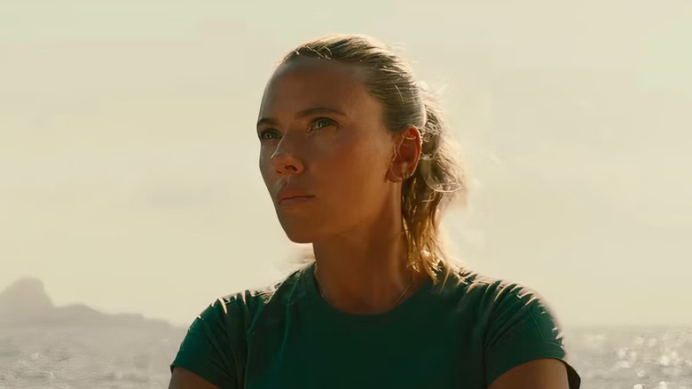 Zora surveys the island in Jurassic World Rebirth