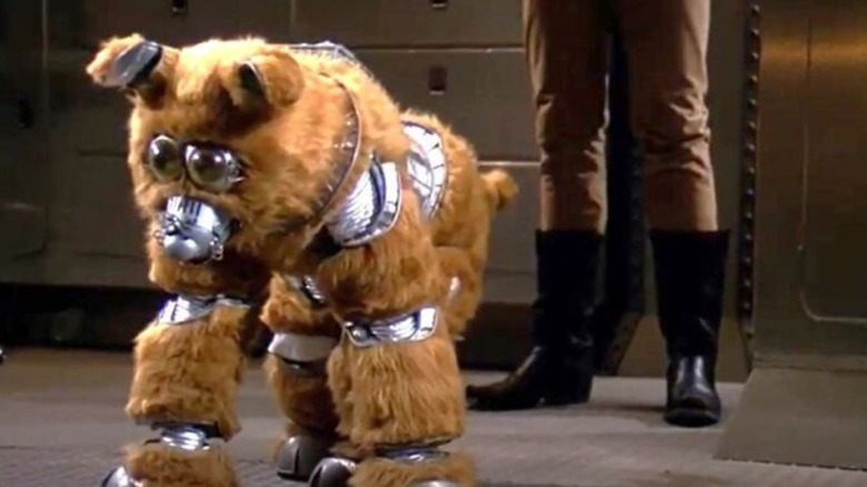 Muffitt II, the daggit, in Battlestar Galactica