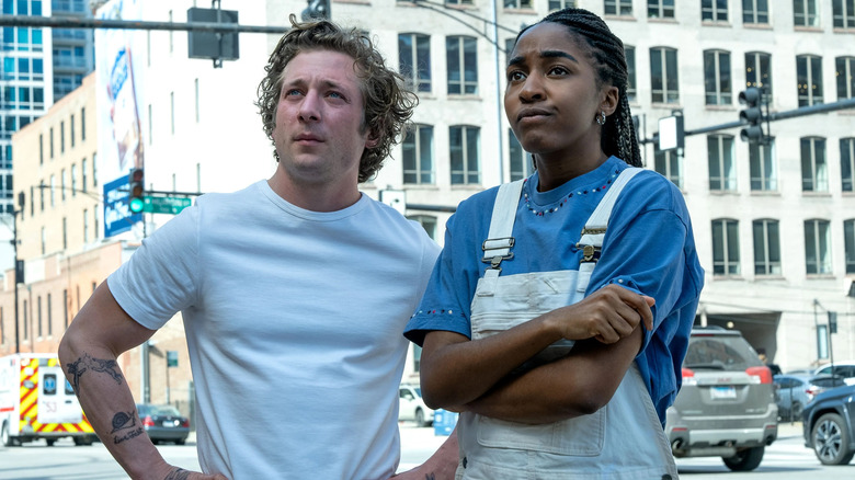 The Bear, Jeremy Allen White and Ayo Edebiri