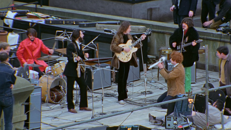 Still from The Beatles: Get Back 
