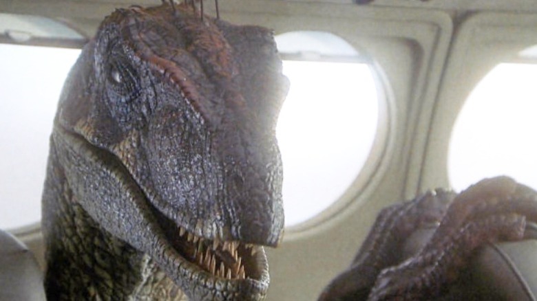 Velociraptor Talking to Alan Grant