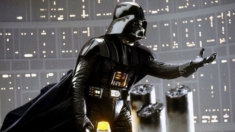 Darth Vader hand extended