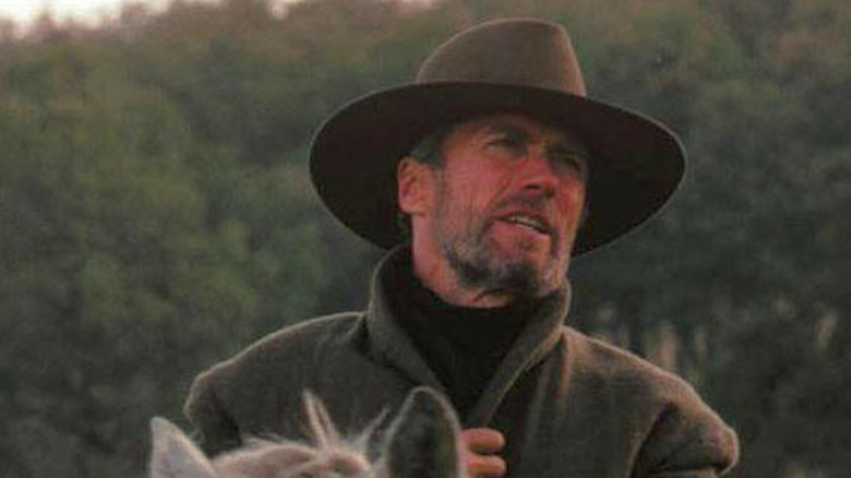 Clint Eastwood on horse