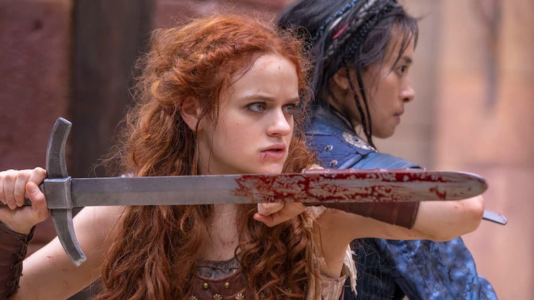 Joey King and Veronica Ngo in The Princess