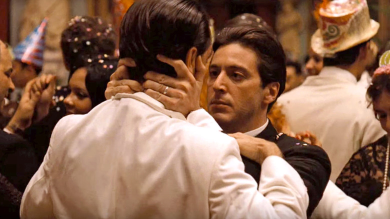 Michael Corleone Fredo kiss The Godfather Part II