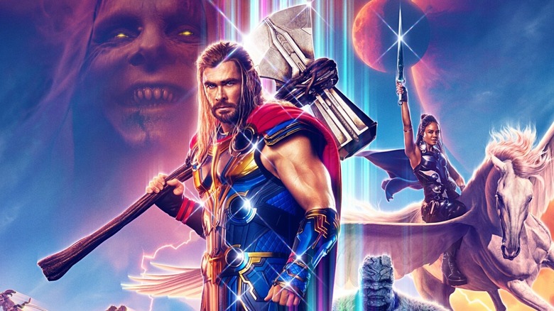 Marvel Studios' Thor: Love and Thunder movie poster