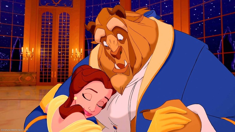 Belle and the Beast dancing
