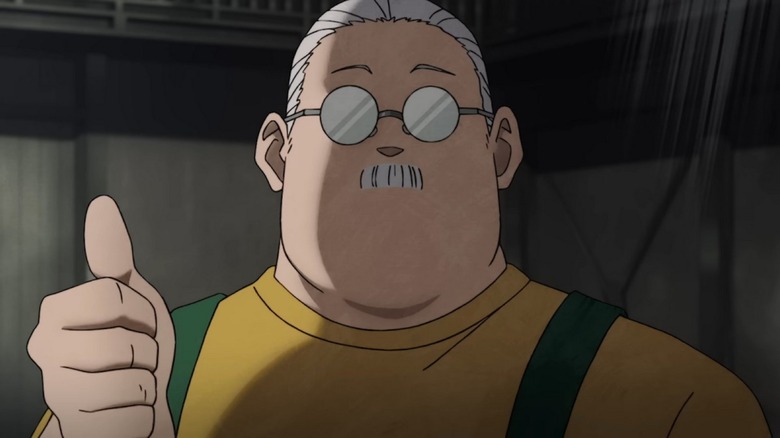 Sakamoto gives a thumbs up in Sakamoto Days