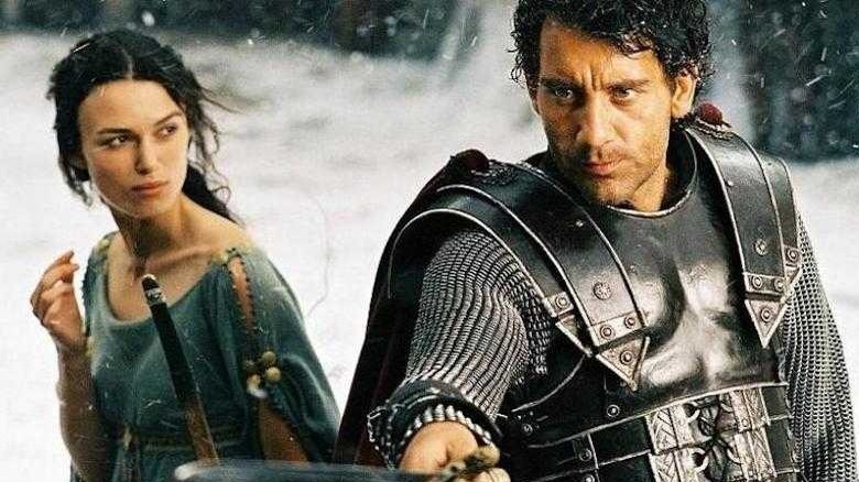 Clive Owen and Kiera Knightley in King Arthur