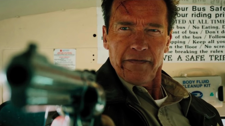Schwarzenegger draws gun in The Last Stand