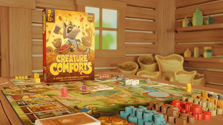 creature comforts board game