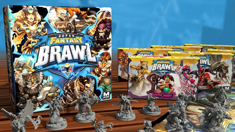 super fantasy brawl board game