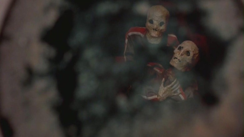 Bones Aliens in a Spaceship
