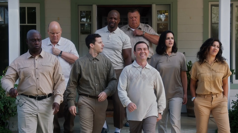 99th precinct squad borrowing Boyle's family's clothes