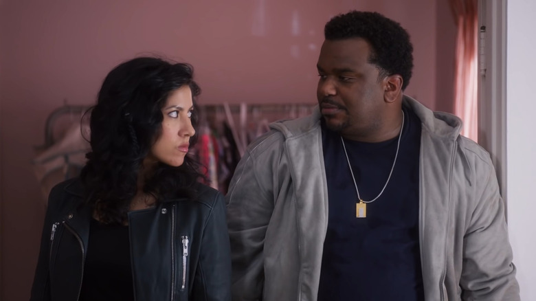 Rosa Diaz and Doug Judy