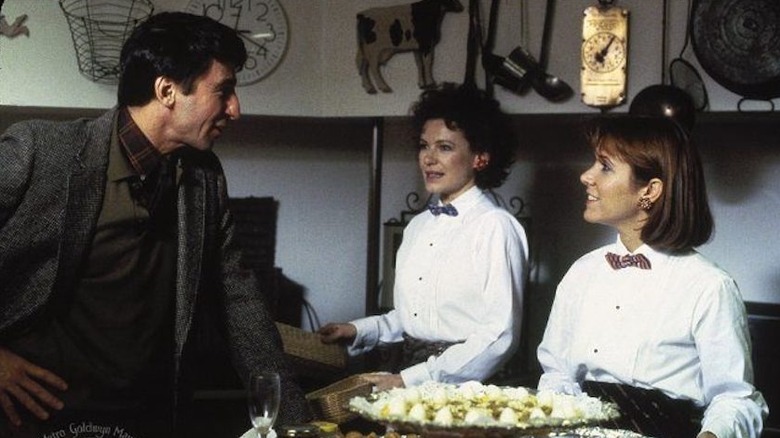 Holly and April on a catering job