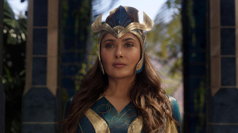 Salma Hayek as Ajak in "Eternals"