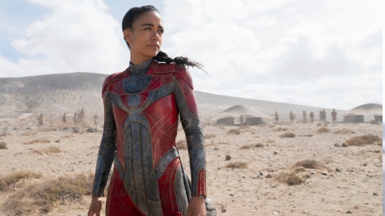 Lauren Ridloff as Makkari in "Eternals"