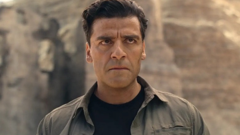 Oscar Isaac as Marc Spector in Moon Knight