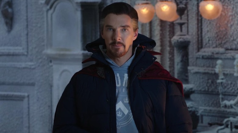 Benedict Cumberbatch as Doctor Strange in "Spider Man: No Way Home"
