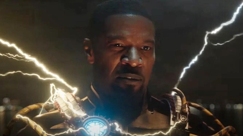 Jamie Foxx as Electro in "Spider Man: No Way Home