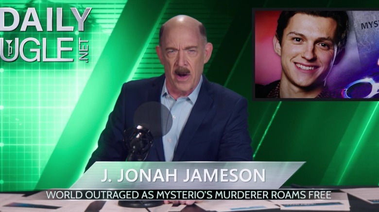 JK Simmons as J. Jonah Jameson in Spider Man: No Way Home