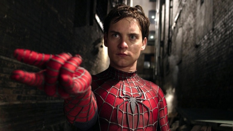 Tobey Maguire in "Spider Man 2"