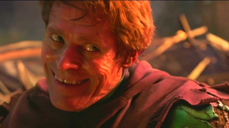 Willam Dafoe as Green Goblin in "Spider Man: No Way Home"
