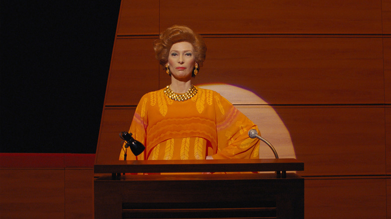 Tilda Swinton in "The French Dispatch"