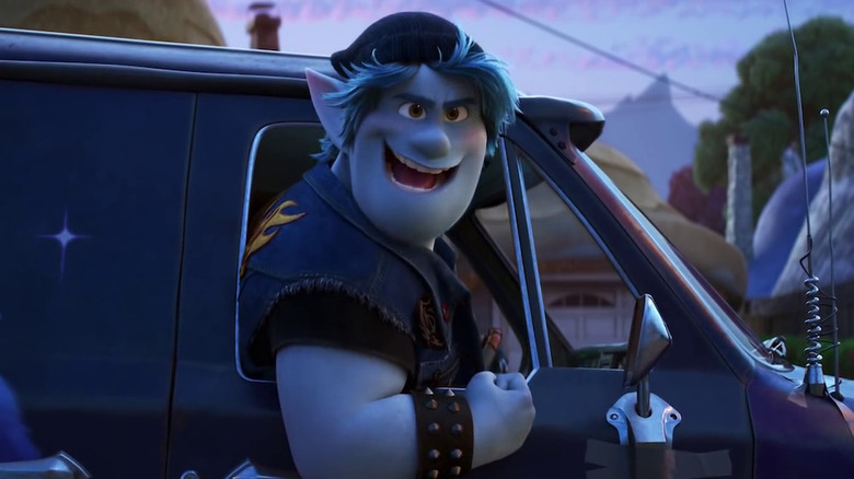 Chris Pratt as Barley Lightfoot in Onward