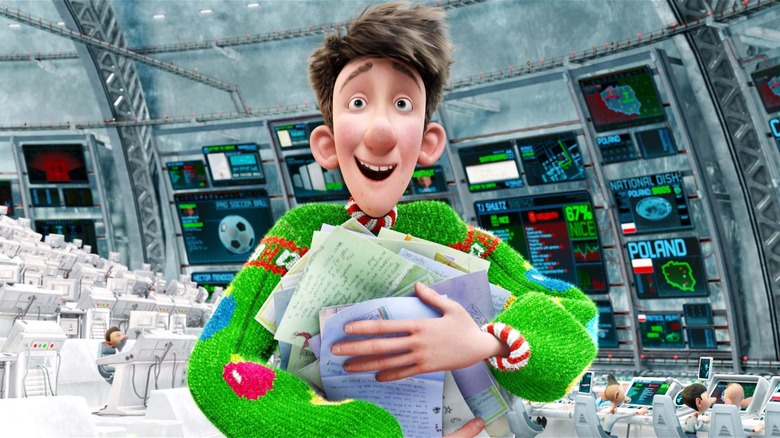Arthur excited with letters