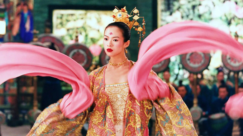 Ziyi Zhang in "House of Flying Daggers"