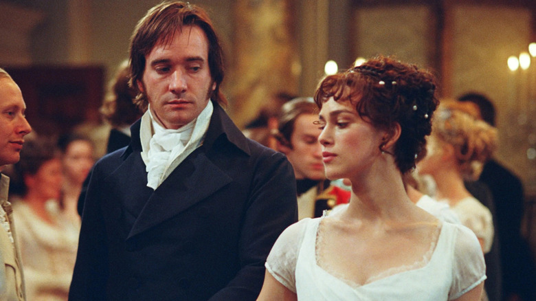 Matthew MacFadyen and Keira Knightley in "Pride and Prejudice"