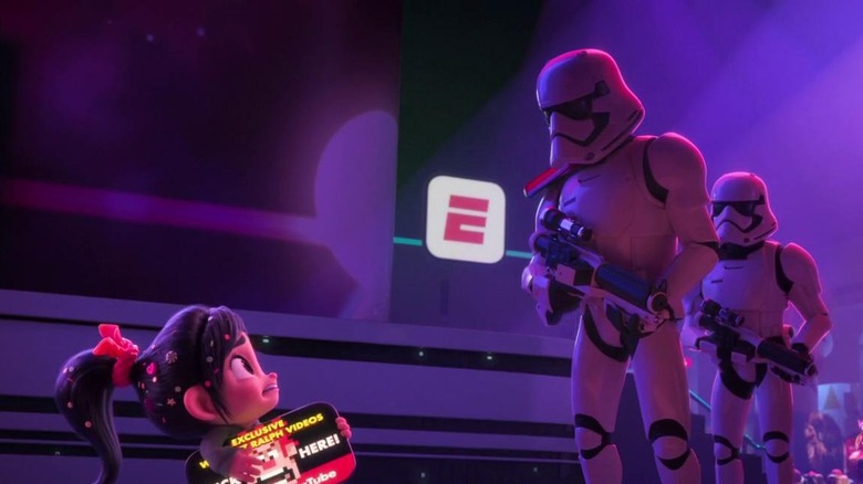 Vanellope with Stormtroopers Ralph Breaks the Internet